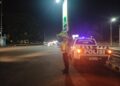 Blue Light Patrol, Satlantas Polres Lhokseumawe Tingkatkan Keamanan Lalu Lintas di Malam Hari