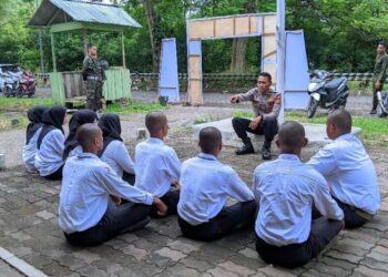 Polres Lhokseumawe Berikan Pembekalan Kamtibmas kepada Resimen Mahasiswa Baru Unimal