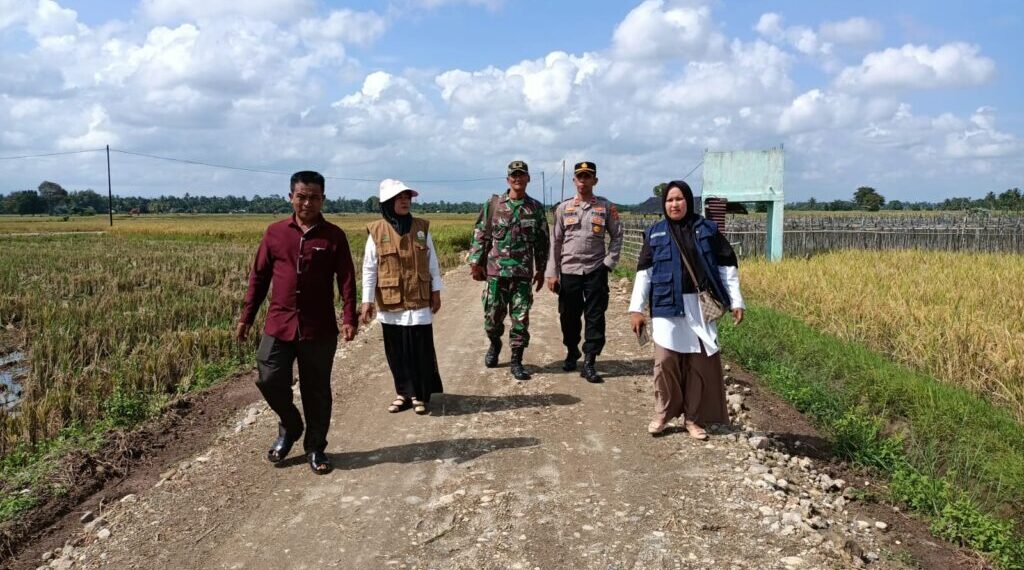 Kasubsektor Banda Baro Pantau Lahan Program Ketahanan Pangan