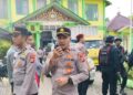 Kapolsek Banda Sakti Pastikan Keamanan Pergeseran Kotak Suara ke Gudang KIP