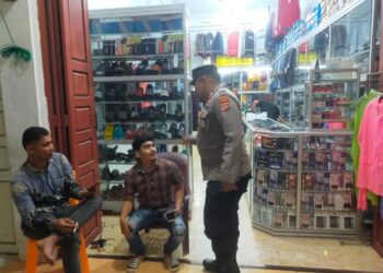 Pasca Pemungutan Suara Pilkada, Polsek Blang Mangat Gelar Patroli Malam dan Serukan Pesan Persatuan