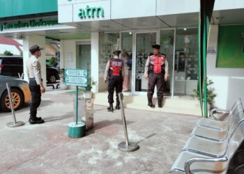 Akhir Pekan, Polres Lhokseumawe Tingkatkan Pengamanan di Area Perbankan dan Wisata