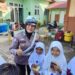 Jumat Barokah : Satlantas Polres Lhokseumawe Berbagi dan Edukasi di SD Negeri 15 Banda Sakti