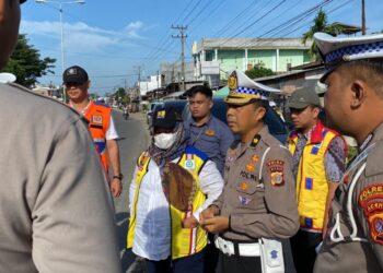 Supervisi Titik Rawan Laka dan Infrastruktur Jalan Nasional Dilaksanakan di Lhokseumawe