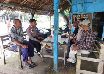 Pererat Sinergi dengan Warga, Polsek Muara Satu Gelar Patroli Dialogis