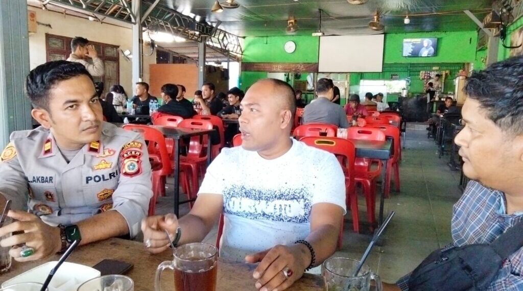 Kapolsek Banda Sakti Rangkul Pemuda untuk Jaga Kondusivitas Pasca Pilkada 2024