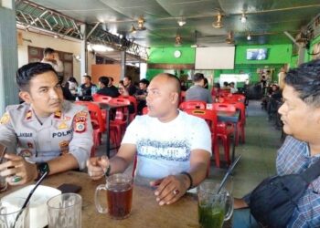 Kapolsek Banda Sakti Rangkul Pemuda untuk Jaga Kondusivitas Pasca Pilkada 2024