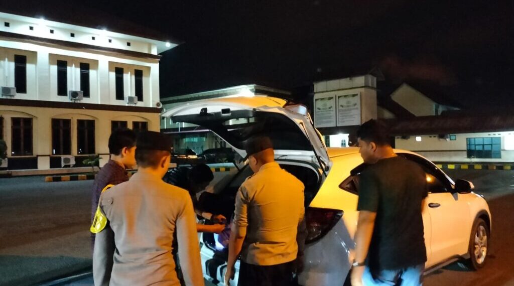 Polres Lhokseumawe Gelar Razia Cipta Kondisi Pasca Tahapan Pemungutan dan Rekapitulasi Suara Pilkada