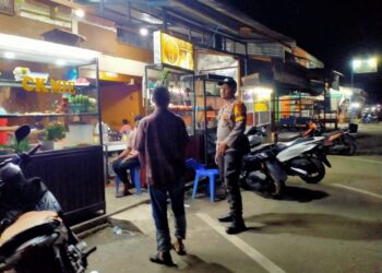 Polsek Banda Sakti Intensifkan Patroli Malam, Warga Diajak Bersinergi Jaga Kamtibmas