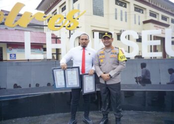 Kasat Reskrim Polres Lhokseumawe Raih Tiga Penghargaan Prestesius di Akhir Tahun 2024