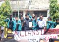 Mahasiswa IAIN Lhokseumawe Demo Tolak Kenaikan PPN, DPRK Janji Sampaikan Aspirasi