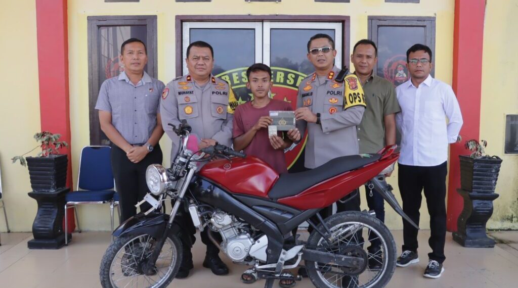 Dua Pelaku Curanmor Ditangkap Polisi, Satu Unit Sepmor Diamankan