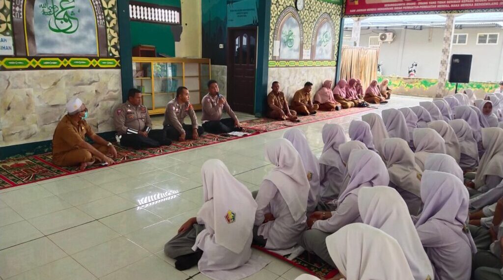 Antisipasi Kecelakaan, Satlantas Aceh Utara Edukasi Siswa SMA
