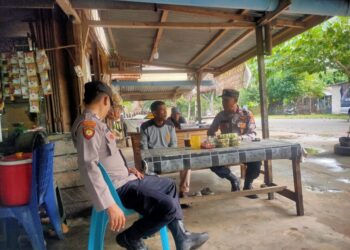 Rutin Patroli Dialogis, Polsek Muara Satu Jaga Keamanan Warga