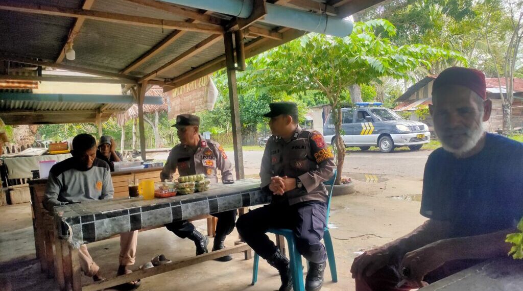 Rutin Patroli Dialogis, Polsek Muara Satu Jaga Keamanan Warga