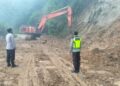 Jalur Aceh Timur – Gayo Lues yang Tertutup Longsor di Lokop Sudah Bisa Dilalui, Pengendara Mesti Waspada