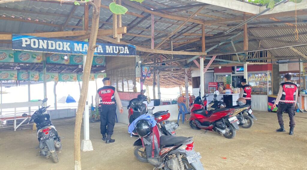 Polres Lhokseumawe Perketat Pengamanan, Patroli Intensif di Lokasi Wisata dan Perbankan