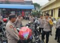 Kapolres Langsa Cek Kendaraan Dinas dan Senjata Api untuk Maksimalkan Pelayanan