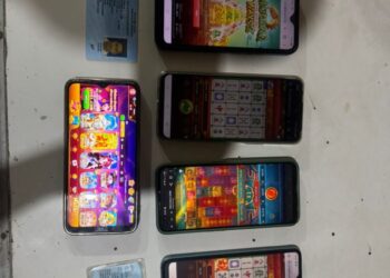 Polres Bireuen Amankan Lima Warga Diduga Terlibat Judi Online di Warung Kopi