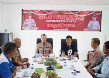 Diskusi Jum’at Curhat Polres Pidie Jaya: Langkah Strategis Membangun Keamanan Bersama Media*