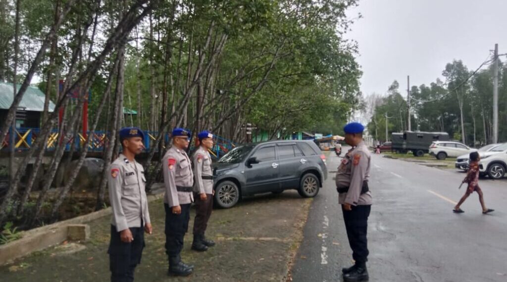 Sat Polair Polres Langsa,lakukan Pengamanan Objek Wisata Hutan Manggroeve