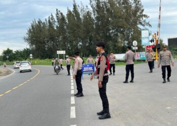 Polres Lhokseumawe Tingkatkan KRYD di Dewantara, Antisipasi Gangguan Selama Libur Imlek