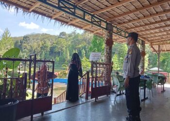 Jaga Kenyamanan Wisatawan, Polisi Lakukan Patroli di Kawasan Wisata