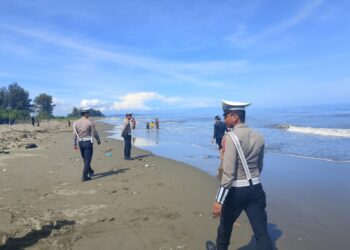 Antisipasi Kemacetan dan Gangguan Kamtibmas, Polres Pidie Jaya Gencarkan Patroli Wisata