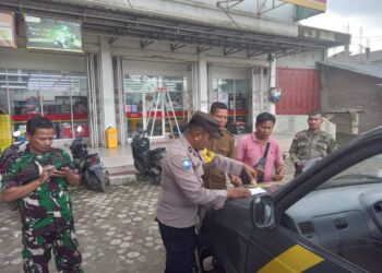 Forkopimcam Blang Mangat Tempelkan Seruan Bersama Jelang Malam Tahun Baru