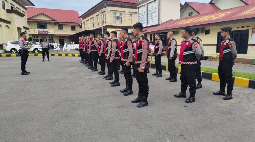 Kasat Samapta Polres Lhokseumawe Ajak Personel Jaga Integritas dan Kehormatan Polri
