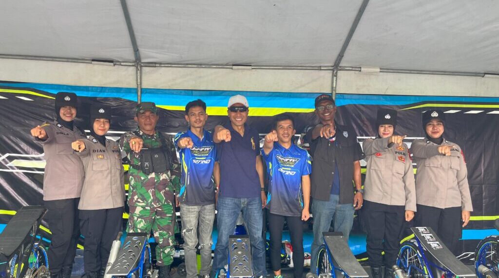 Kapolres Bireuen Gelar Kejuaraan Drag Bike, Upaya Cegah Balap Liar dan Kenakalan Remaja