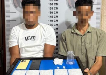 Bawa Hampir Setengah Kilogram Sabu, Dua Pria Ditangkap Polisi di Bener Meriah