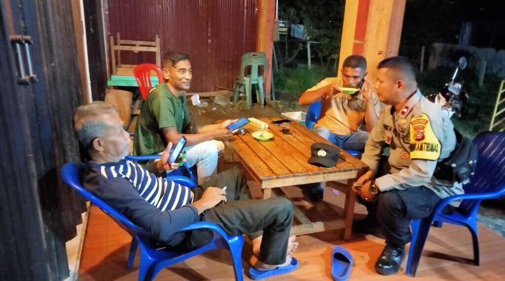 Polsek Banda Sakti Laksanakan Patroli di Tempat Keramaian Antisipasi Gangguan Kamtibmas