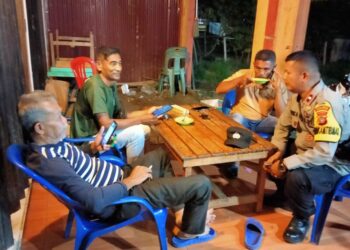 Polsek Banda Sakti Laksanakan Patroli di Tempat Keramaian Antisipasi Gangguan Kamtibmas