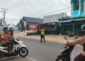 Lancarkan Siswa Menuju Sekolah, Polsek Dewantara Laksanakan Pengaturan Arus Lalu Lintas