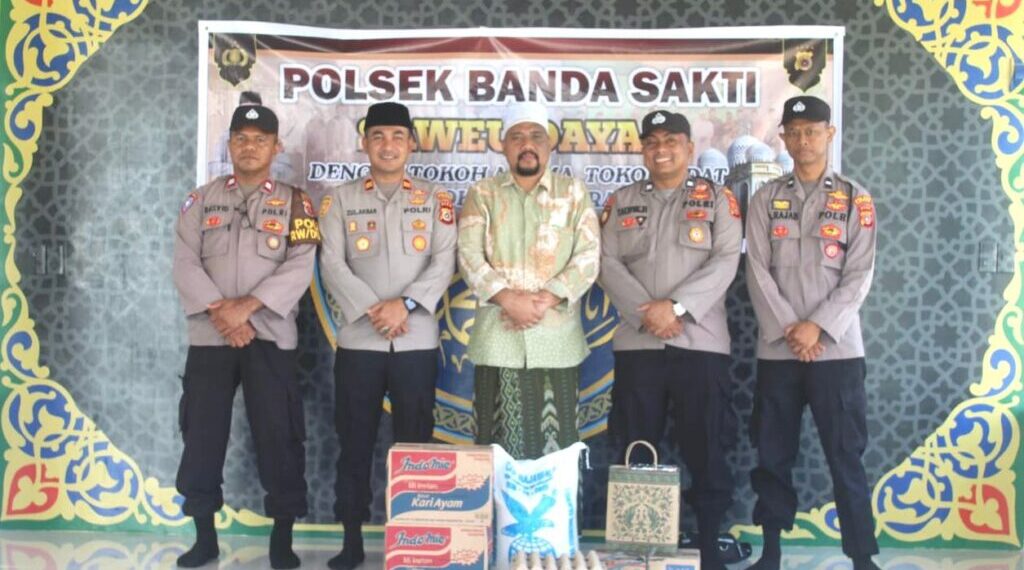 Polsek Banda Sakti Saweu Dayah, Pererat Tali Silaturahmi dengan Tokoh Agama dan Tokoh Masyarakat