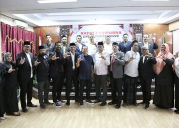 DPRK Lhokseumawe Gelar Paripurna Penetapan Calon Wali Kota Terpilih