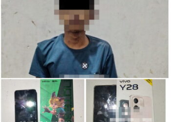 Curat di Way Kanan, Polsek Way Tuba Ringkus Pelaku Curi Hp di Gerai Koko Cell Bandar Sari