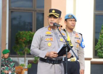 Apel Gelar Pasukan Operasi Keselamatan Seulawah 2025 di Polres Lhokseumawe, Tekankan Keselamatan Jelang Ramadan