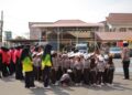 Operasi Keselamatan Seulawah 2025, Satlantas Polres Lhokseumawe Kenalkan Tertib Lalu Lintas kepada Anak Usia Dini