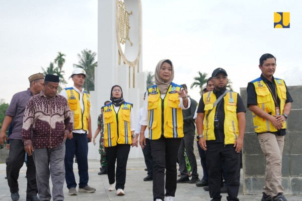 Wamen Diana Tinjau Memorial Living Park, Simbol Peringatan dan Harapan di Aceh