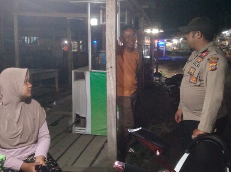 Polsek Simpang Kramat Perkuat Patroli Malam, Wujudkan Keamanan yang Kondusif