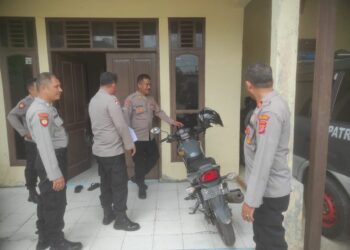 Polsek Simpang Kramat Perkuat Patroli Malam, Wujudkan Keamanan yang Kondusif