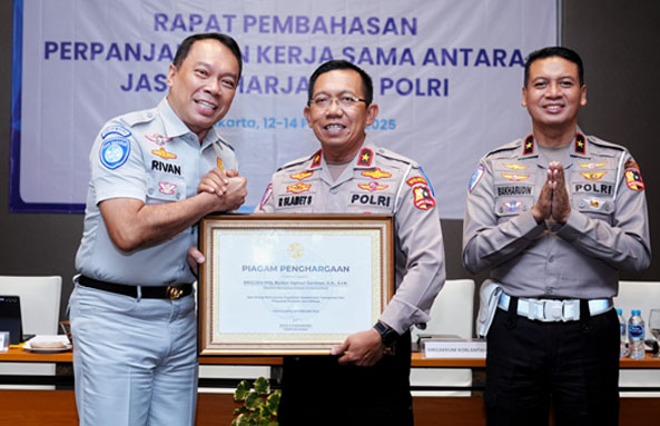 Polri dan Jasa Raharja Perkuat Sinergi untuk Keselamatan Lalu Lintas