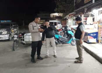 Patroli Malam Polsek Dewantara, Upaya Preventif Jaga Kondusifitas Wilayah