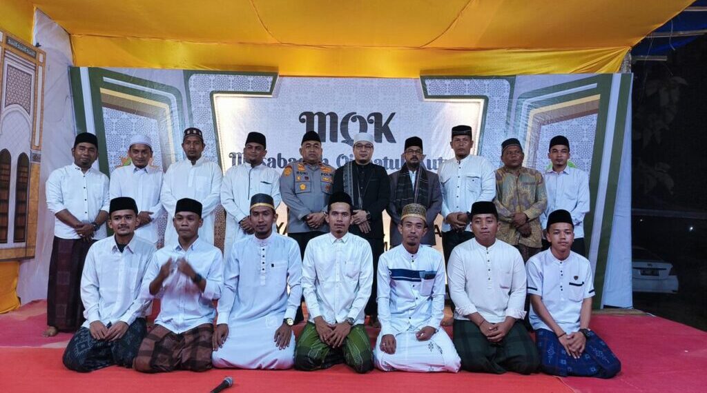 Kapolsek Muara Dua Hadiri Pembukaan Musabaqah Qiraatul Kutub ke-V di Dayah Sirajul Muna